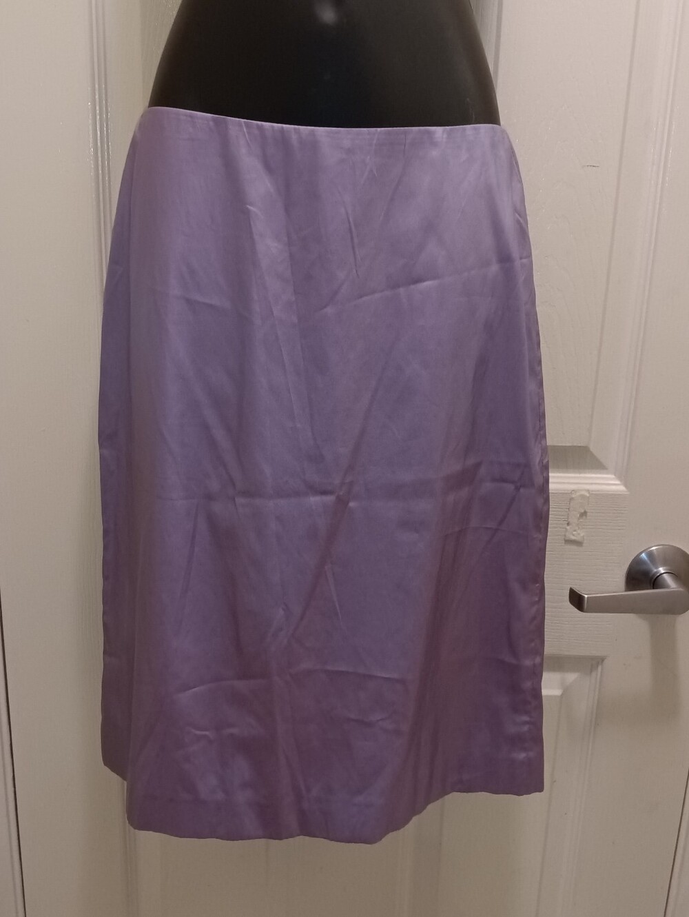 Calvin Klein Collection Iridescent Lavender A-Line Women's Skirt